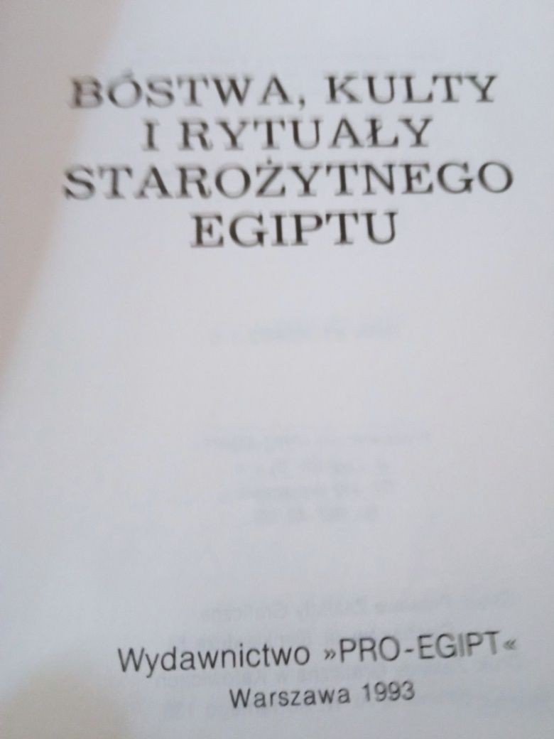 Bóstwa, kulty i rytuały starożytnego Egiptu