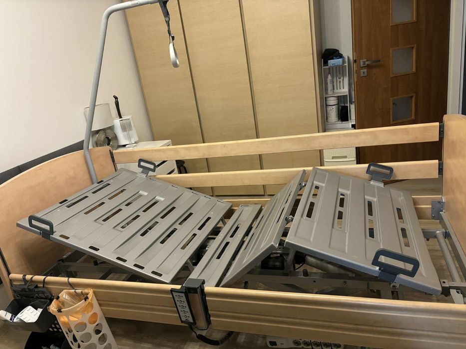 Łóżko rehabilitacyjne elektryczne firmy Stiegelmeyer