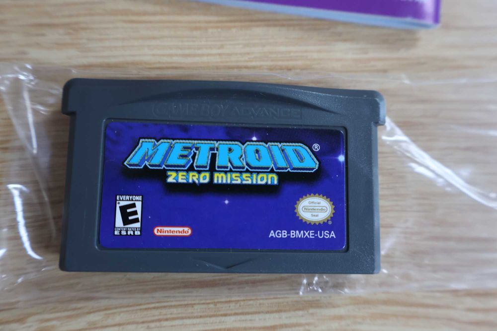 Gra GameBoy Game Boy Advance Metroid Zero Mission Komplet Idealny USA