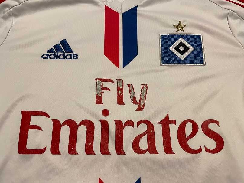 Koszulka piłkarska HSV Hamburg L młodzieżowe Adidas