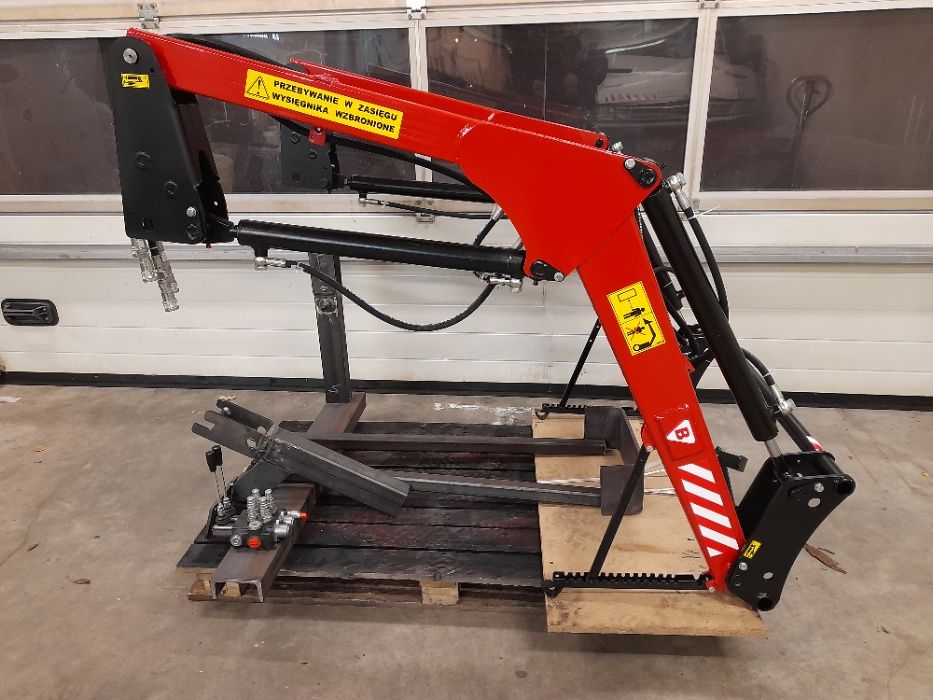 łyżka hydrauliczna otwierana 4w1 ładowacz mini traktor kubota iseki ya