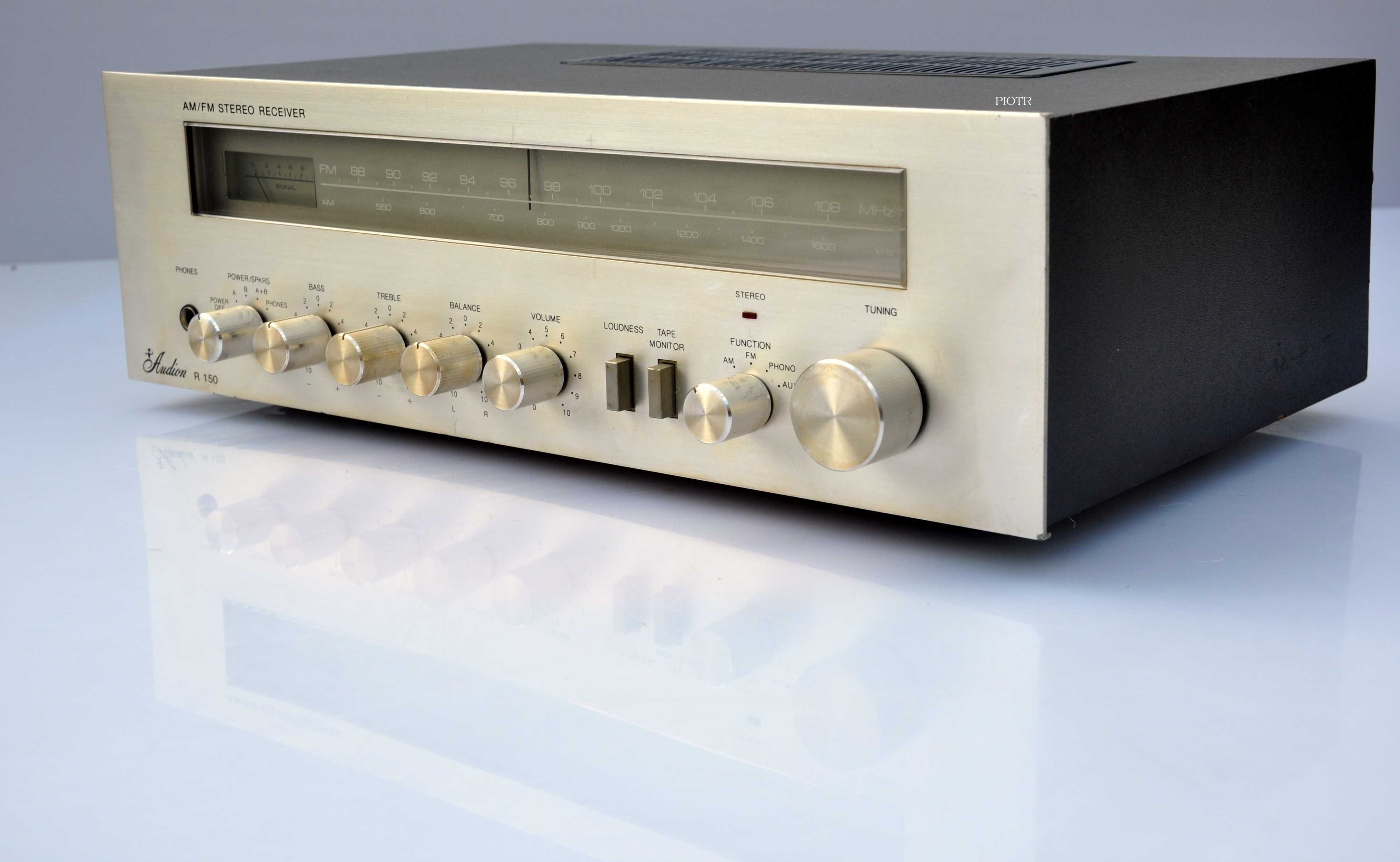 Amplituner Audion R150.Wspaniały dźwięk.Vintage.