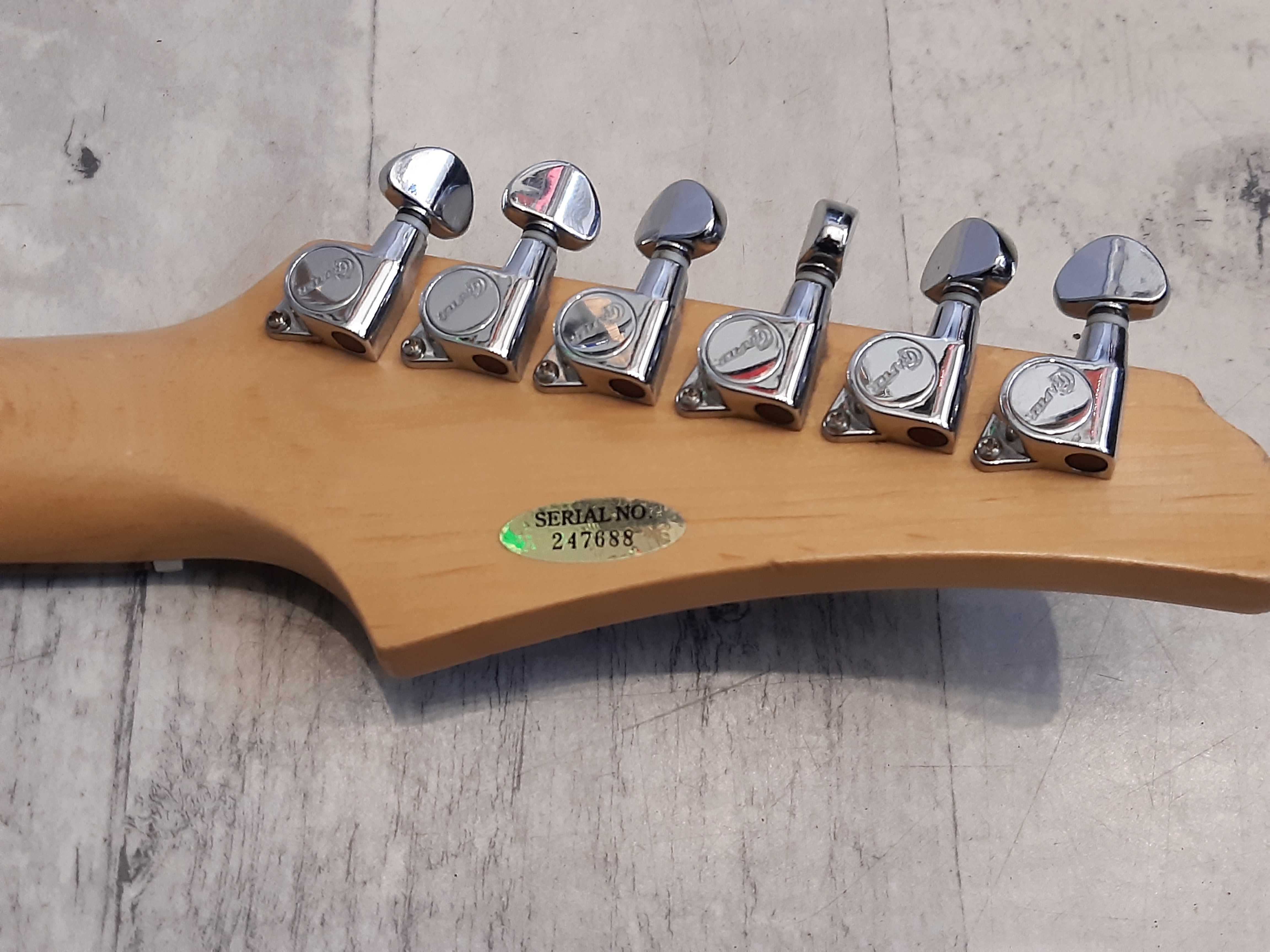 Gitara Leworęczna Cruiser by Crafter-blue metallic-LH- wysyłka-zamiana
