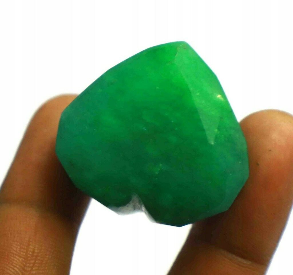 Szmaragd Serce - symbol miłości - 217 ct. - Certyfikat