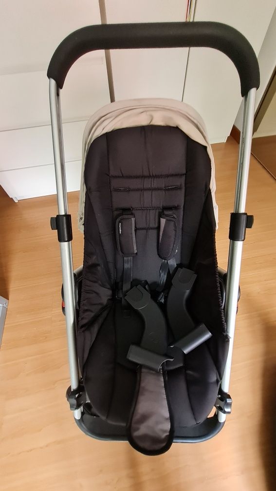 Carrinho bebé easywalker+ovo e isofix Besafe ,alcofa e capa de chuva