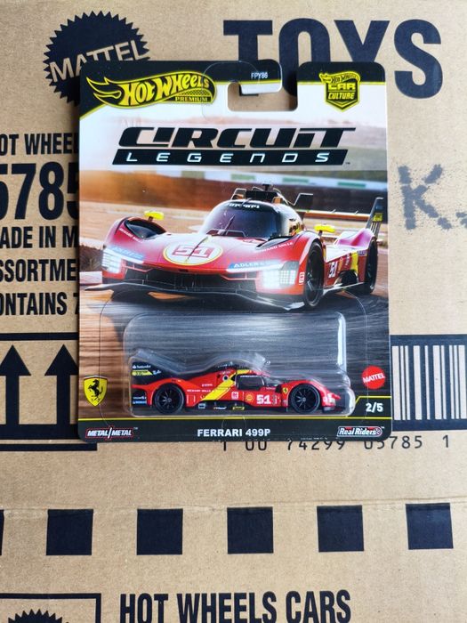 Ferrari 499p Hot Wheels Premium Circuit Legends