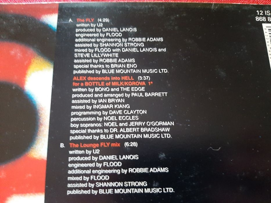 U2 - The Fly - maxi vinil