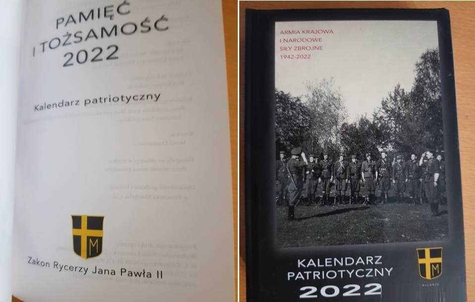 kalendarz 2022 patriotyczny armia krajowa  Solidarność 2023