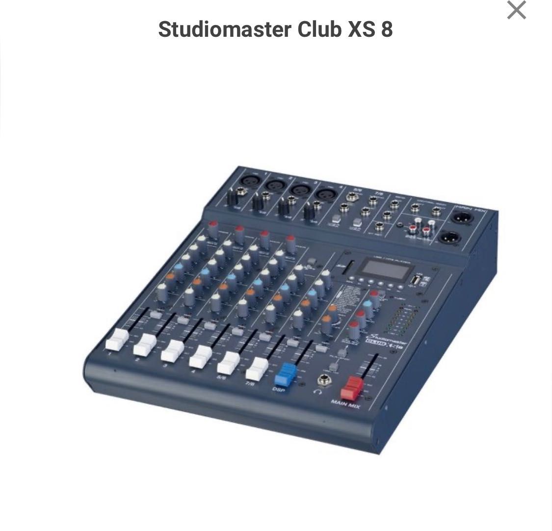 Studiomaster xs8