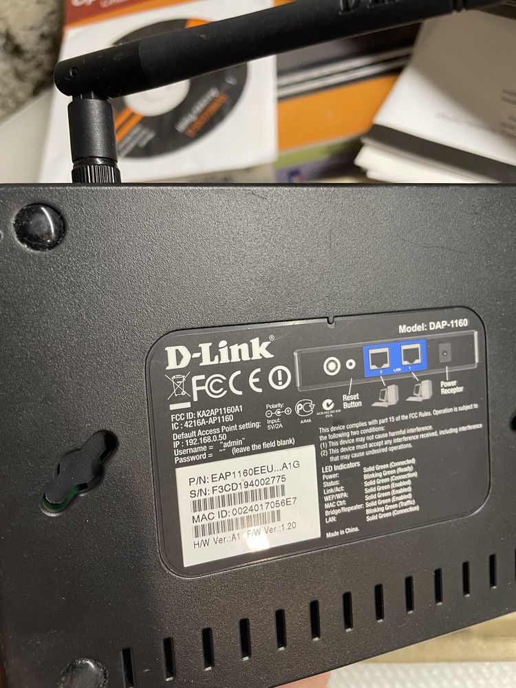 Access point Dlink DAP-1160