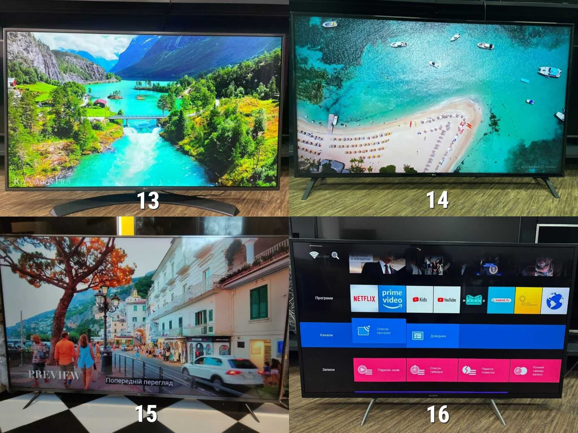 Телевізор PANASONIC 58" дюймів UHD FHD 4K SmartTV Wi-Fi 3D Бу ГАРАНТІЯ