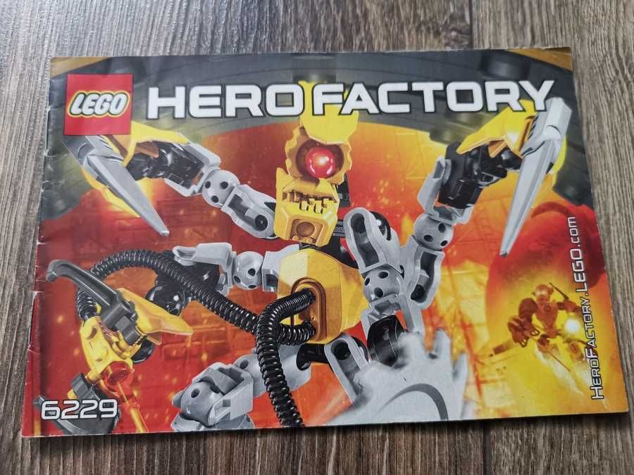 Lego Hero Factory 6229 XT4 - kompletny zestaw