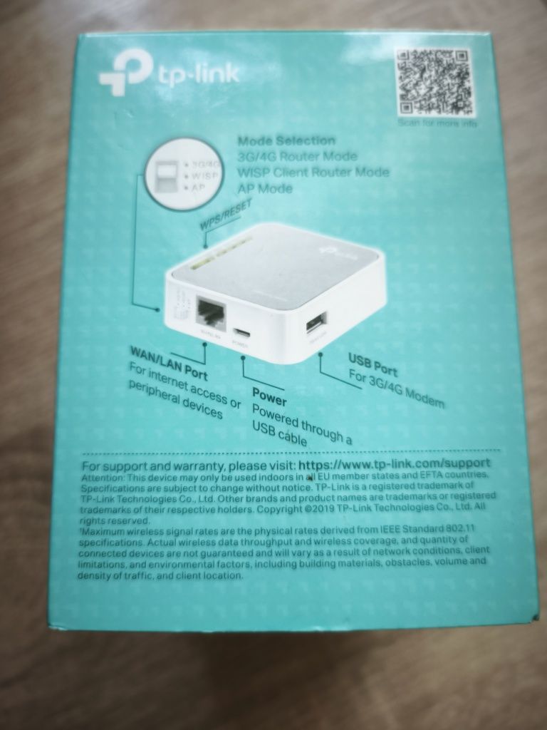 3g/4g роутер tp link TL-MR3020