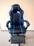 Кресло компьютерное геймерское GT Racer X-2749-1 черное синее