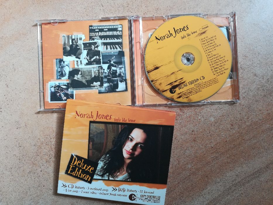 CD Álbum original - Norah Jones - Feels Like Home (CD+DVD Deluxe Editi