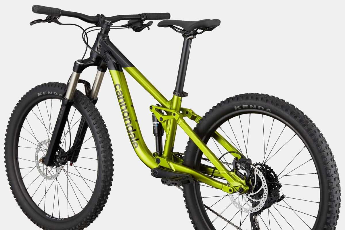 Rower Górski Dziecięcy Full Cannondale Habit 26 Zielony MTB