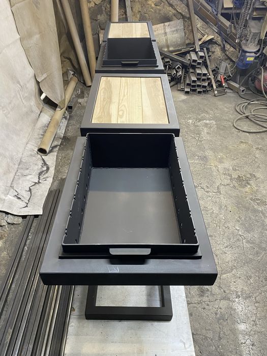 Мангал лофт стилі