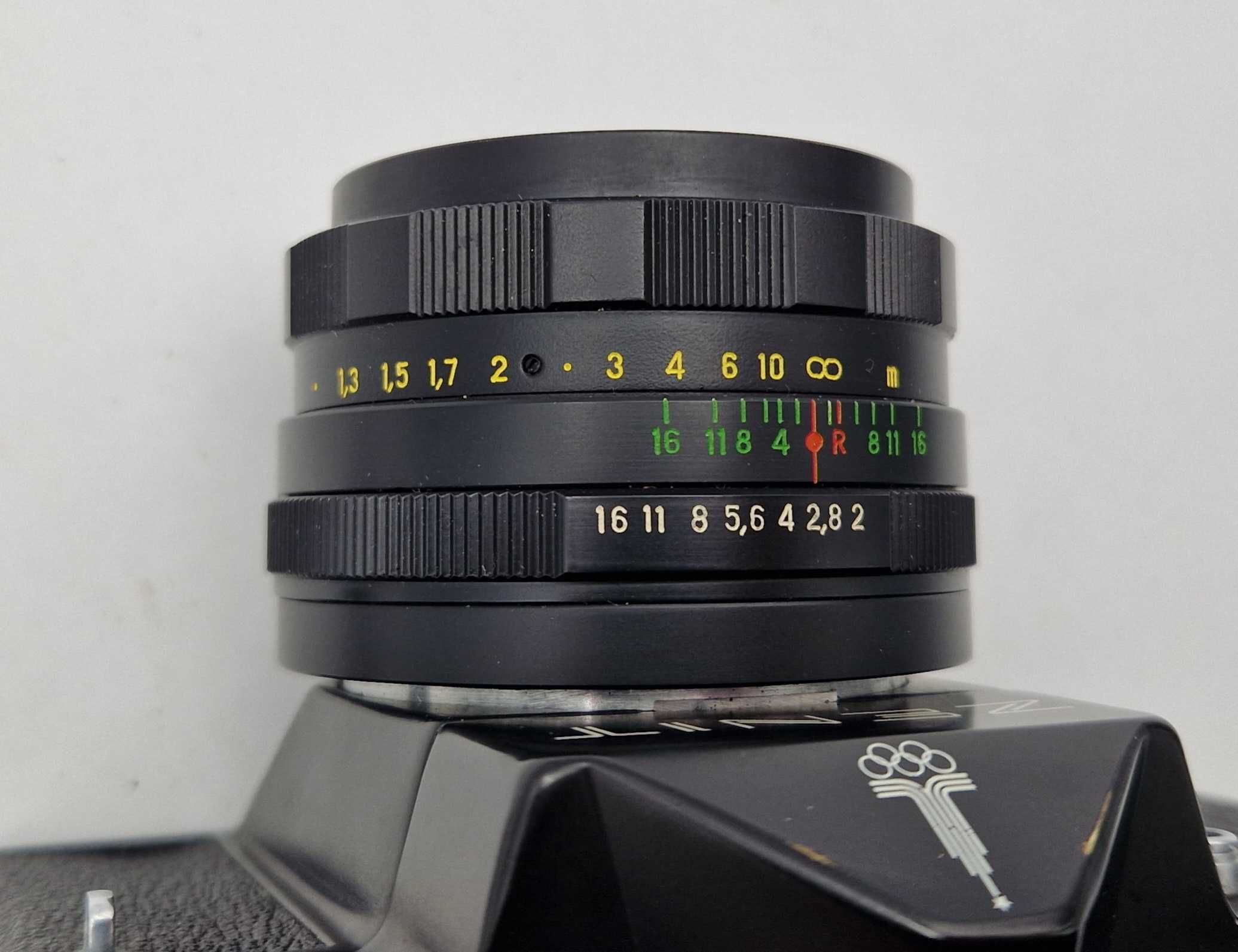 Aparat Fotograficzny Zenit TTL obiektyw Helios 44 Etui \Fajne OKAZJE