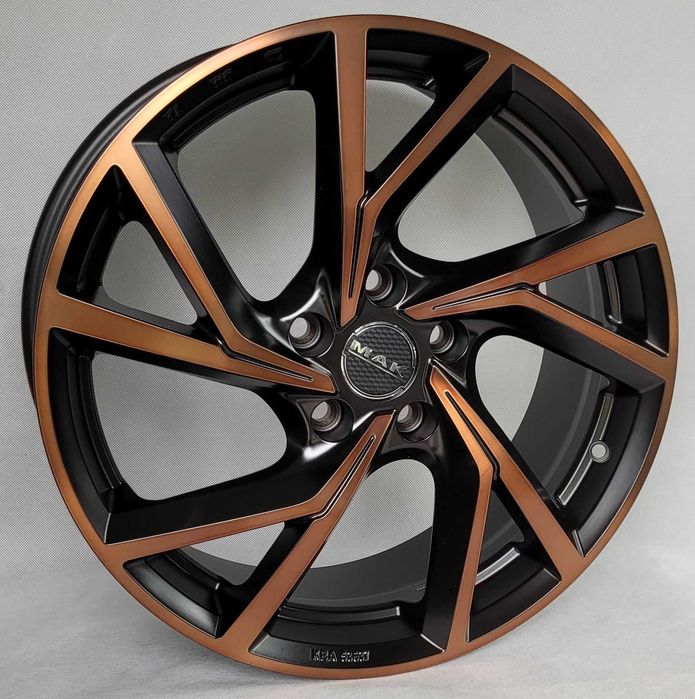 Felgi MAK 18 5x112 Audi A3 8P 8V Skoda Octavia 3 4 VW Golf 7 8 Leon 3