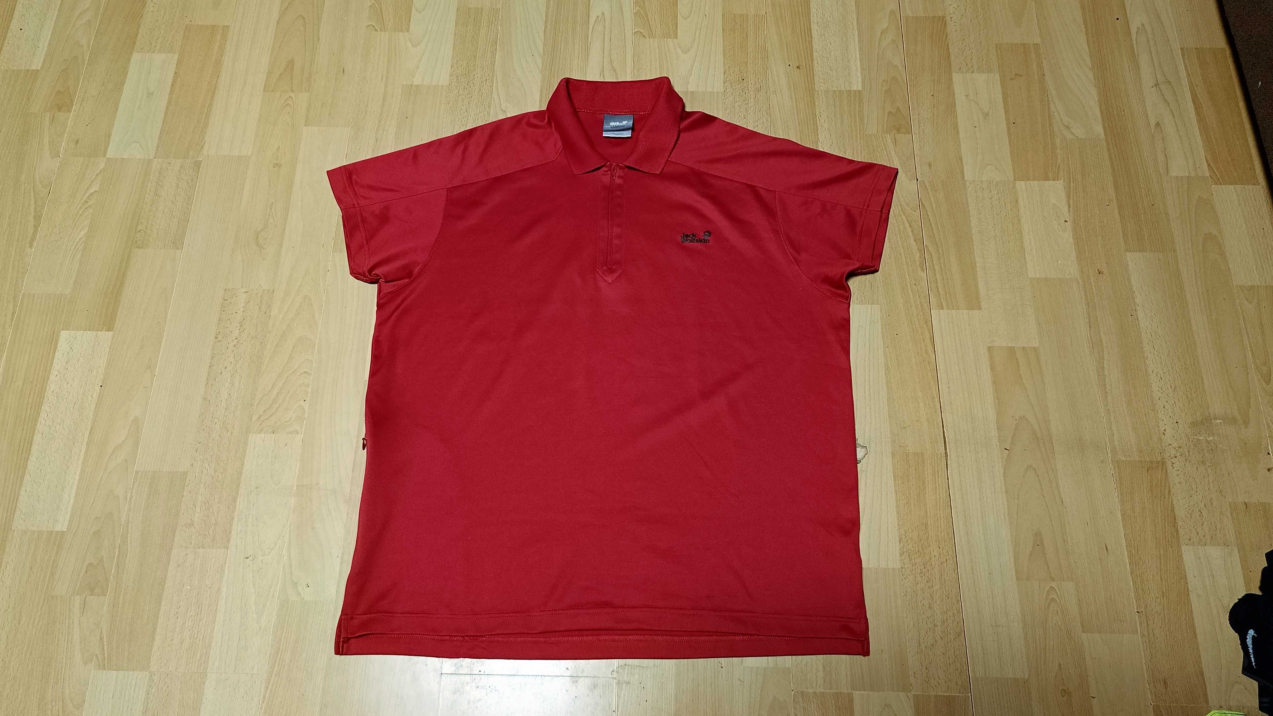 Turystyczna koszulka polo JACK WOLFSKIN r.L stan bardzo dobry