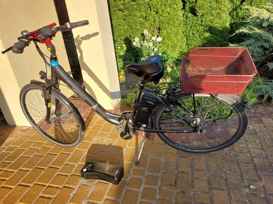 Rower elektryczny HANSA dwie baterie