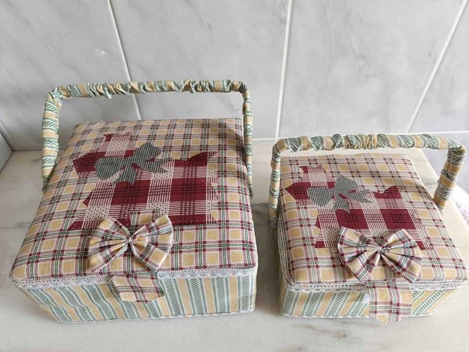 2 Caixinhas costura ou guarda joias