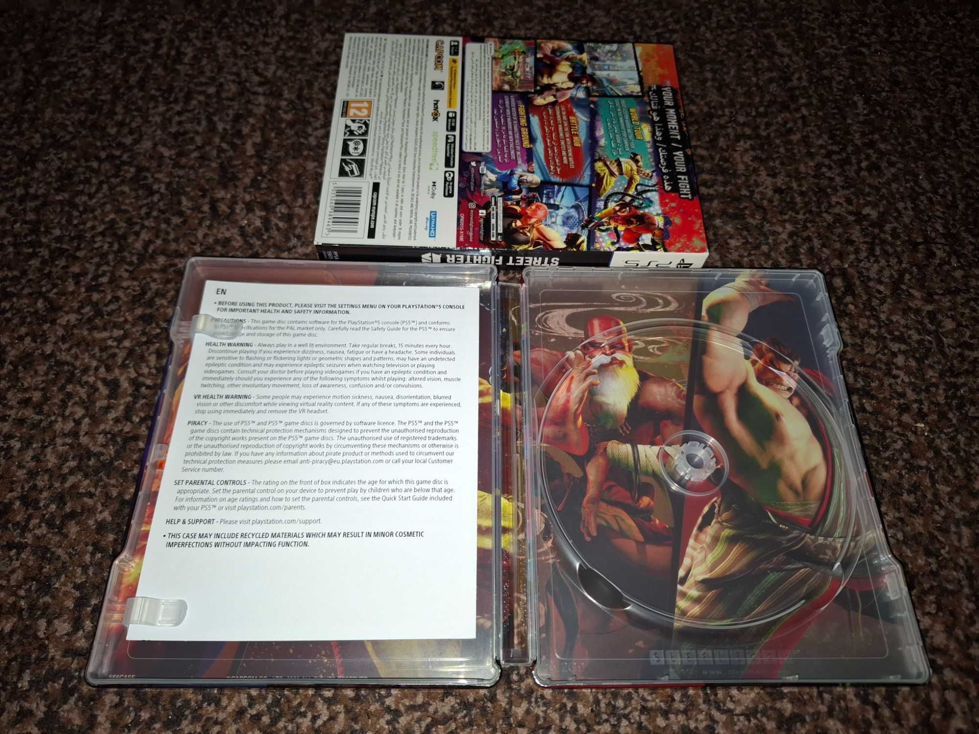 Street Fighter 6 Steelbook Edition [Brak płyty z grą!] Sony PS5
