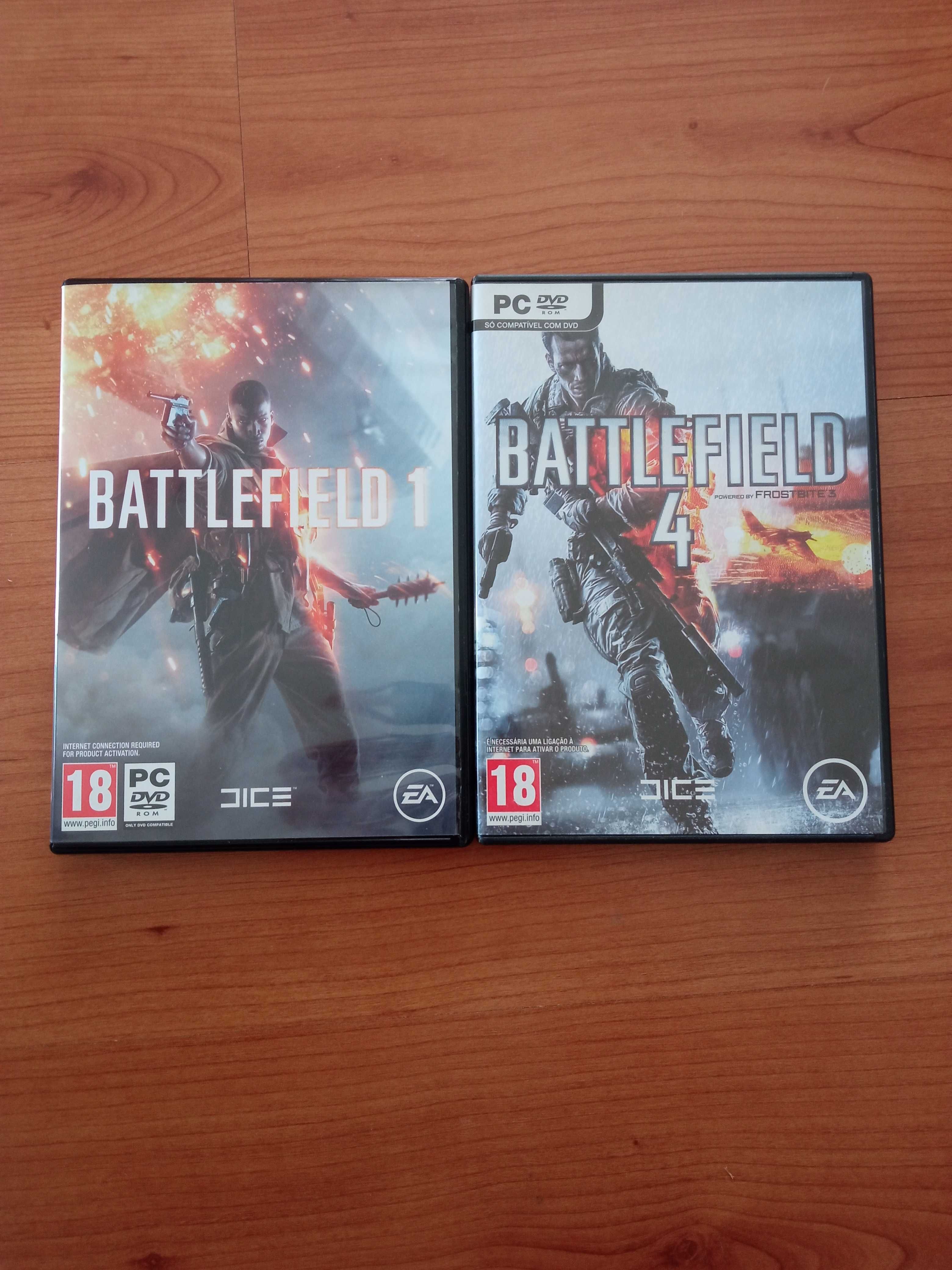 Jogos PC Battlefield 4 e 1