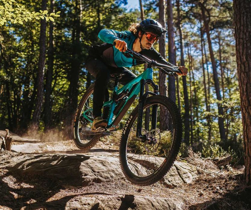 Rower Górski Trail Full Merida ONE-TWENTY 300 S(16) SILK STEEL BLUE