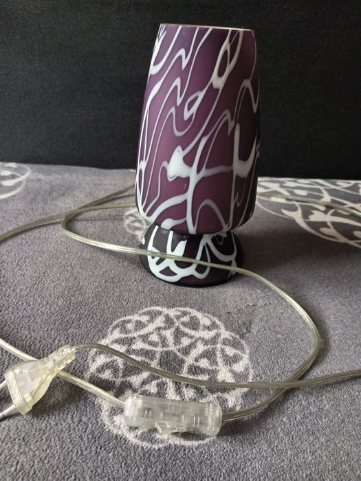 Lampka nocna szklana