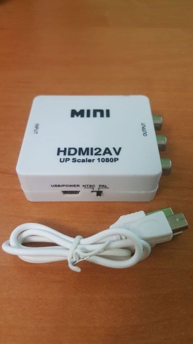 Адаптер HDMI 2 AV переходник конвертер