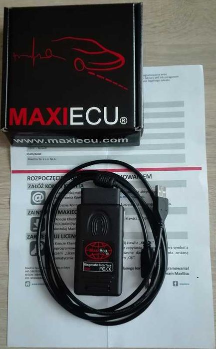 Maxiecu interfejs OBD2 z licencją renault