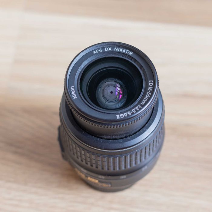 Zestaw Nikon D60, 18-200 G ED II, 18-55 G ED II