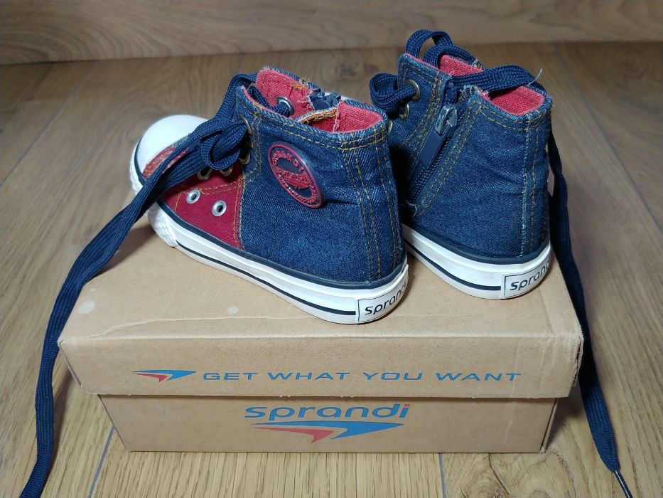 Buty dziecięce trampki wysokie roz. 26 Sprandi