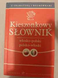 Kieszonkowy słownik języka włoskiego wydawnictwo krakowskie