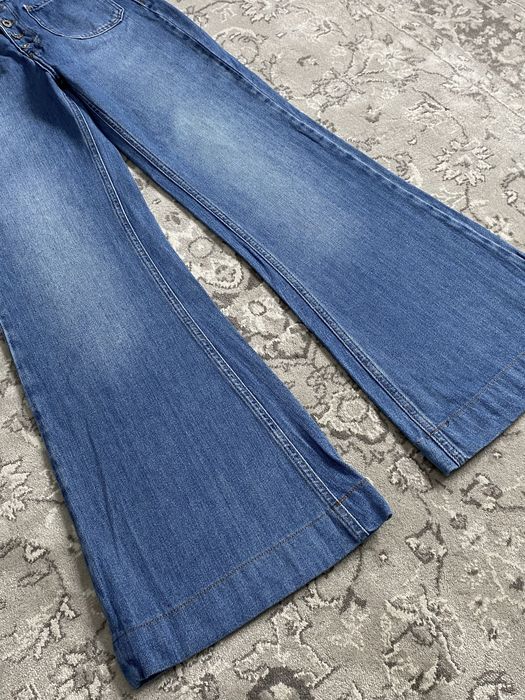 Y2k Damskie Jeansy Dzwony z Rozszerzaną Nogawką Flared Vintage