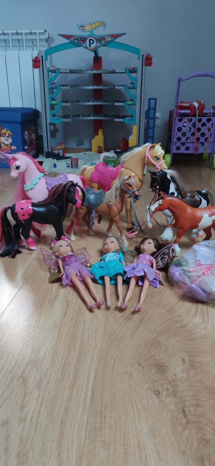Konik koniki koń konie Barbie Breyer Spirit Mattel smyk lalki laka