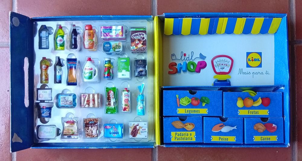 Caixa completa do Lidl Shop
