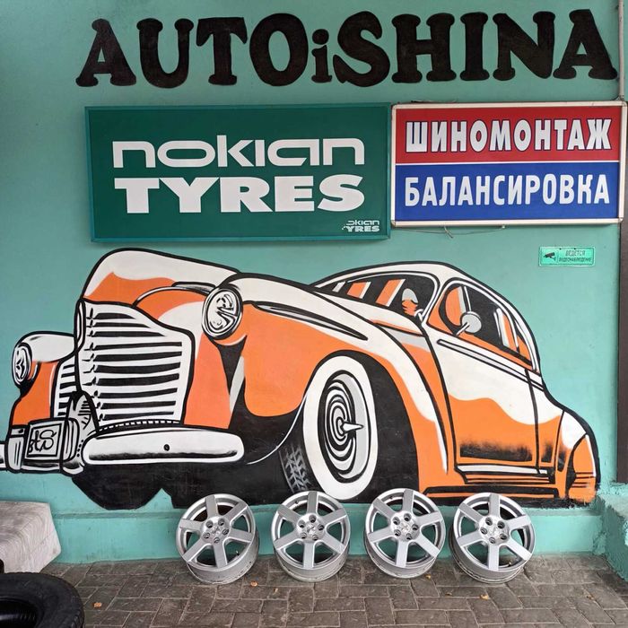 Диски титанові R-15/5/110 OPEL Dia 65.1 idel стан