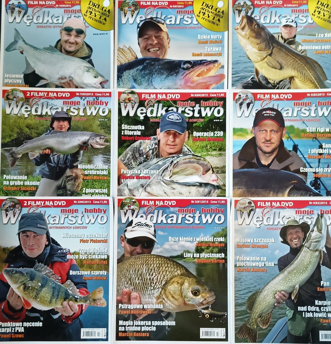 Czasopisma wędkarskie Moje hobby wędkarstwo 2013,  Wędkarstwo 360