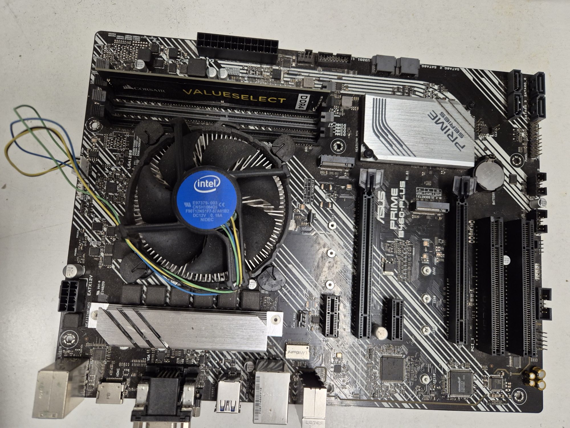 Motherboard Asus Prime B460-Plus c/processador 10TH Gen Core I3-10100F