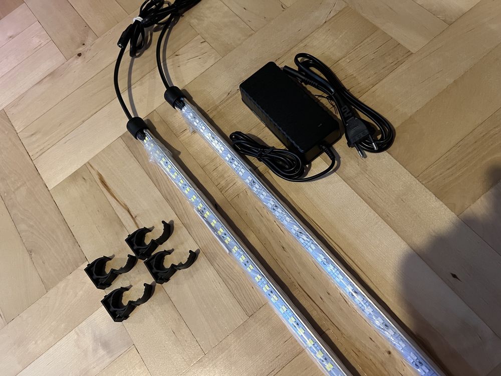 Oświetlenie pod pokrywę Zestaw do akwarium 80-90 cm świt-zmierzch