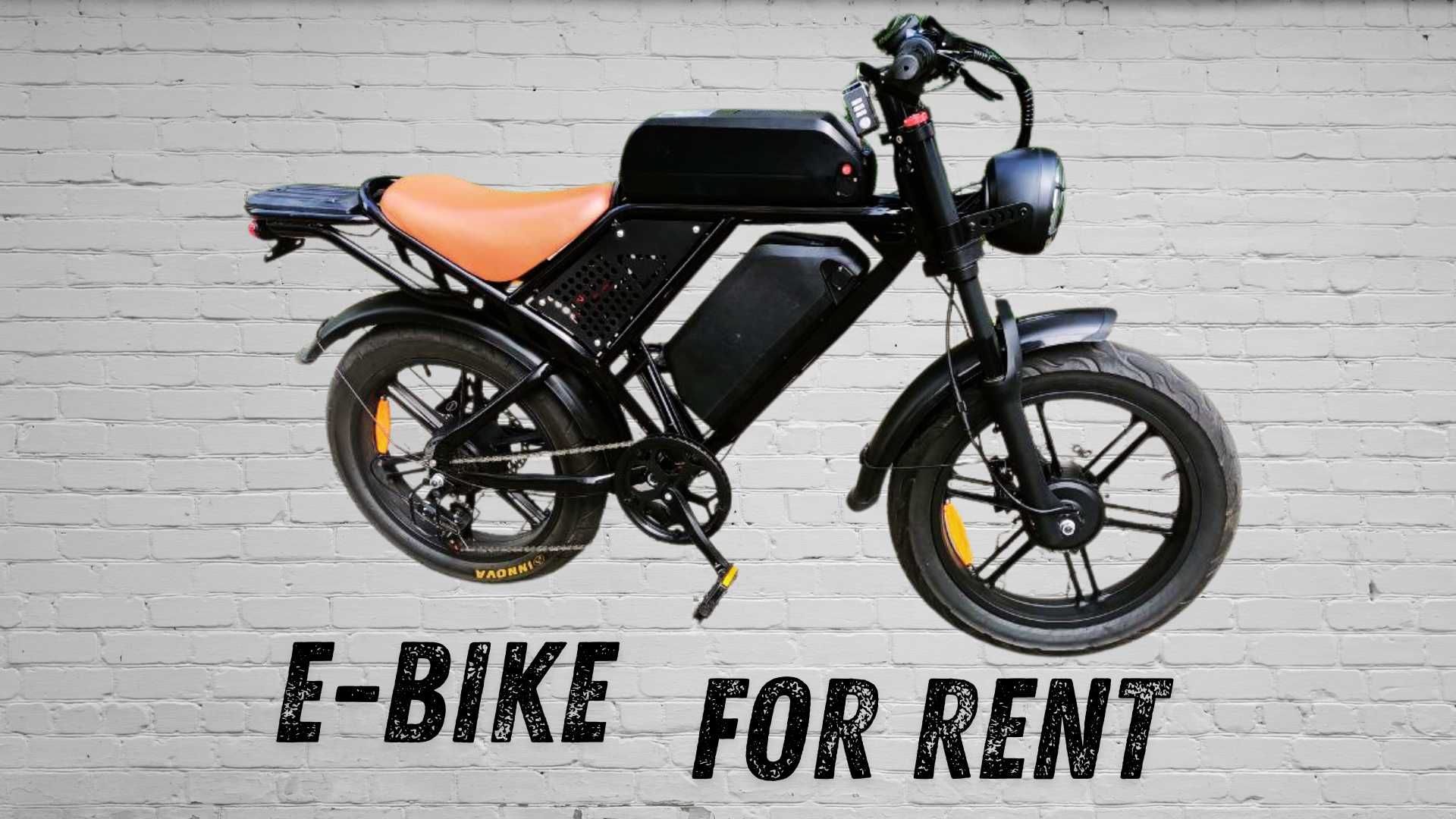 Rower elektryczny na wynajem Electric e-bike for rent wynajmę