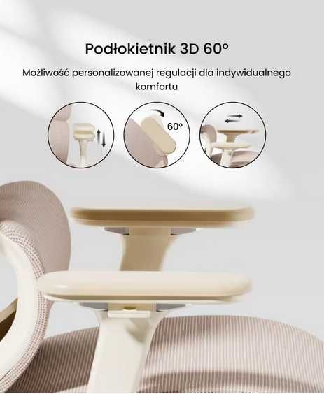 Ergonomiczne Krzesło z Wieloma Regulacjami (C7)