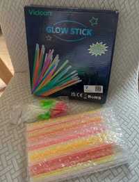 Zestaw bransoletki diy fluorescencyjne  pałeczki fluo glow stick