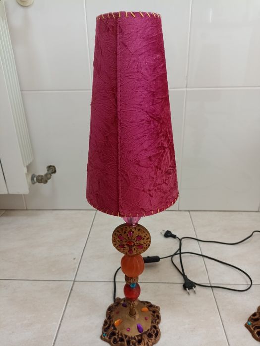 Candeeiros Cor de  Rosa