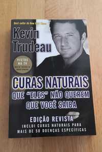 Livro Curas Naturais - de Kevin Trudeau - Como Novo!