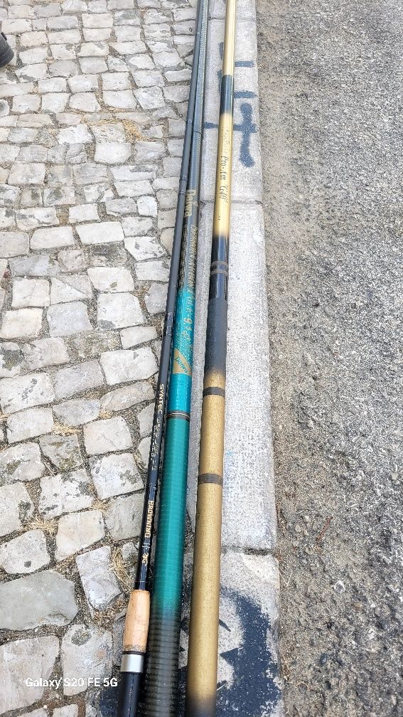 Canas pesca francesa inglesa