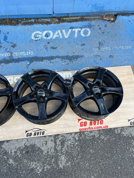 Goauto диски на Шевроле Опель 5/105 r16 et38 6.5j dia56.5 чорні з датч