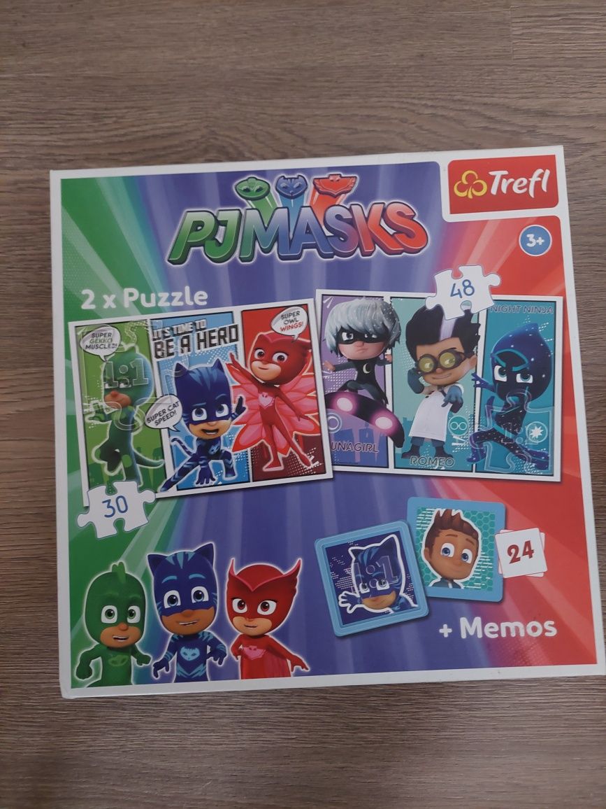 Puzzle i memo Pidzamersi